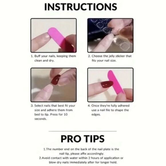 Green and Gold Wavy Gel Press On Nails Medium Square 24 pc - Picture 6 of 8